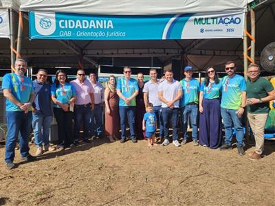 Notícia destaque: Em Rondonópolis, Ordem dos Advogados presta orientações jurídicas gratuitas durante Multiação