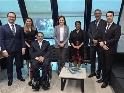 Foto da Notícia: Diretores da OAB-MT reúnem-se com a presidência do TRT/MT