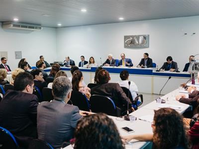 Foto da Notícia: Criação de pontes entre instituições de ensino jurídico e OAB-MT pauta Fórum Estadual 