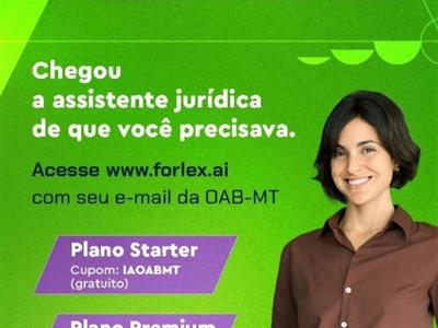 Foto da Notícia: OAB-MT disponibiliza Inteligência Artificial gratuita treinada para atender demandas jurídicas