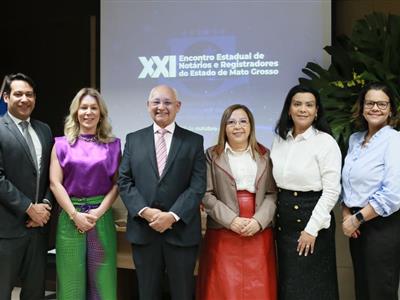 Foto da Notícia: OAB-MT participa de Encontro Estadual da Anoreg-MT