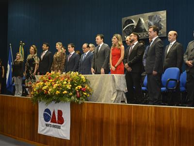 Foto da Notícia: OAB-MT completa 85 anos celebrada como principal representante da sociedade